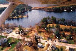 Aerial View of Townsend Harbor