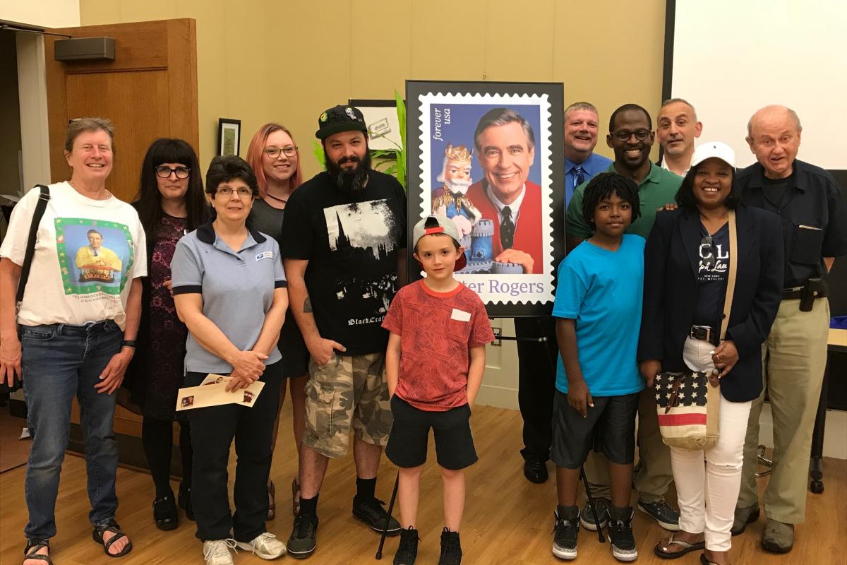 Celebrating Mr. Rogers with the Townsend Post Office